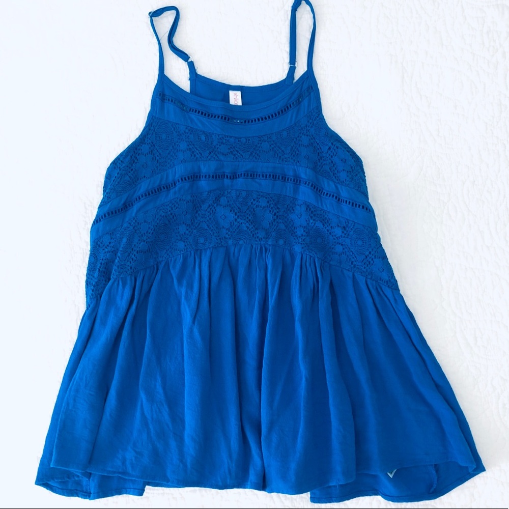 Royal blue top!